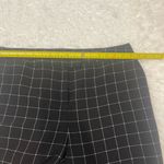 Jones New York  black white plaid checked classic trousers pants slacks womans 14 Photo 4