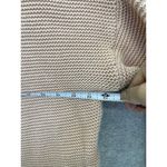 ZARA  Knit Women's Sweater Relaxed Solid Pink Cable Knit Size medium Long Sleeve Photo 7