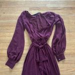 Olivaceous Oliviaceous burgundy maxi dress Photo 2