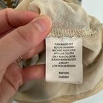 ALFRED DUNNER Hunter Mountain Zigzag Necklace Top Cream Beige Gold Chevron Knit Size L Photo 6