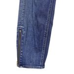 Madewell  Size 26 Skinny Skinny Ankle Zip Jeans Blue Medium Wash Cropped Photo 1