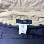 J.Crew  100% cotton tan trench coat with hidden buttons down front Size‎ XS Photo 9