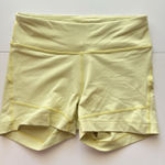 Outdoor Voices  Move Free Atheltic Shorts Women's‎ S Bright Light Green Workout Photo 0