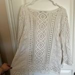 Boutique White Cut-out Cover Up Photo 3