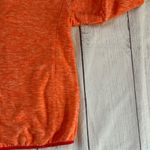 Little Donkey Andy size medium orange pink trim full zip hoodie jacket Photo 12