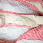 New! Set! Free People x Peony panel balconette highline pant bikini, size S Pink Photo 6