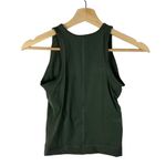 Everlane  Perform Forest Green High Neck Athletic Tank Top XXS Photo 1