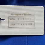 Ted Baker Zettah Culottes Womens US 8 Pleated Pants Cropped Blue Photo 9