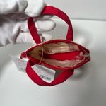 Trader Joe’s Canvas Micro Mini Tote with Reusable Grocery Bag Charm Red Photo 8