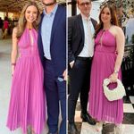 NWT Jonathan Simkhai Carli Plissé Halter Midi Photo 12