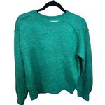 NWOT J Crew Relaxed Pullover Sweater Kelly Green Size S Photo 0