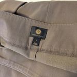 JM Collection  Business Pencil Knee Length Midi Skirt Taupe Grey Womens L NWT Photo 2