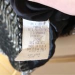 Giancarlo Ferrari Vintage‎ Faux Chinchilla Fur Zip Jacket Silver Black Size 6 Gray Photo 4