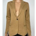 J.Crew  Schoolboy Sweater-Blazer size XS  Camel Cotton Photo 4