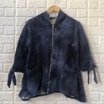 For Cynthia For‎ Cynthia hoodie zip up sweatshirt terry tie dye Photo 0