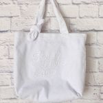 Stoney Clover Lane x Target white terry tote bag Photo 0