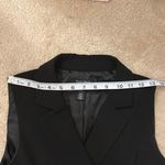 White House | Black Market Black house white market women’s black sleeveless dress / blazer style small /4 Photo 15