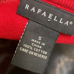 Rafaella  Stretch Double Weave Striped Sweater Photo 7