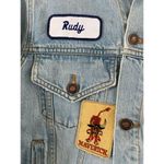 RE/DONE NEW  ORIGINALS PATCH REWORKED DENIM JACKET SZ SMALL Photo 3