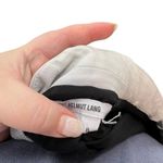 Helmut Lang Black Blazer Viscose Wool Contrast Lapel Collar Size 8 Photo 9