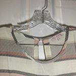 Rose & Thyme  Multicolor Striped Short Sleeve Blouse Small Photo 3