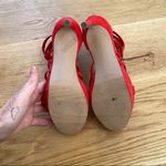 Guess  Strappy Platform Stiletto Heels in Red Photo 5