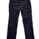 Talbots  Woman Heritage Straight Leg Five Pocket Corduroy Jeans Size 14 Charcoal Photo 1