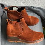 Sorel Burnt Orange Suede Boots Photo 3