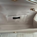 Vegan Leather Clutch Handbag Tan Photo 5