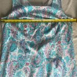 Talbots Paisley Sheath Dress 14W | Sleeveless Party Wedding Guest Coastal Preppy Photo 5