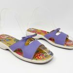 Umi Multicolor Floral Print Comfort Slip On Sandal Size 5 Photo 6