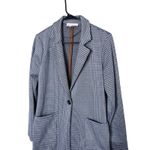 Philosophy Republic Clothing Houndstooth Blazer Jacket S/P Longline Gray Size undefined Photo 1