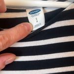 Old Navy Black And White Striped Dress Photo 3