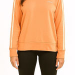 Adidas  Size Medium Pink Athleisure Crewneck Sweatshirt. Photo 0