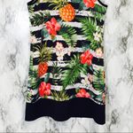 Soprano  Stripe Pineapple Floral Blouse! Photo 4
