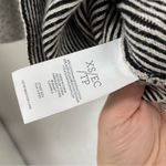 CAbi  Black White Striped Boxy Fit Full Zip Cardigan Sweater Women XS Lagenlook Photo 7