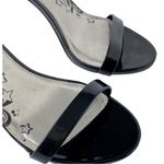 Brash NWOT Kailey 8.5W 8.5 Wide Black Heels Sandals Stiletto Patent Vegan leathe Photo 8