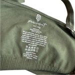 Free People Movement Women’s M/L Good Karma Racerback Crop Moss Green Yoga New Photo 3