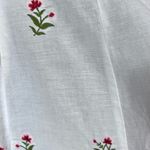 The Pearl Pagoda Poppy Embroidered Floral Midi Dress White Size undefined Photo 10