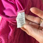 Unique Vintage  Dress Mini Hot Pink Sundress Photo 7