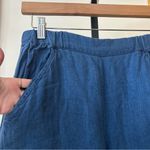 CP Shades  The Wendy 100% Linen Wide Leg Palazzo Pants $238 Blue Size XS Photo 1