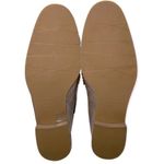 Aquatalia Women’s Size 10.5 Silver Metallic Tassel Stella Slip On Slides Mules Photo 6