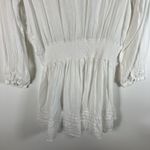 Rails  Women's Large Jasmine Linen Dress in White Lace‎ Vacation Coastal Beach Photo 8
