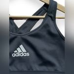 Adidas  - Deep Grey Crossback Sports Bra Photo 4
