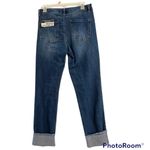 D. Jeans Cuffed Ankle Distressed Jeans Photo 0