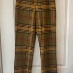 Nine West  Wool Plaid Straight full leg VTG pants 16 Photo 2