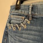 White House | Black Market  Mid-Rise Everyday Soft Denim Grommet Girlfriend Jean Photo 4