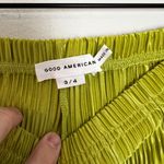 Good American NWT - Always Fits Plisse Pant Green Party Disco Night Out 70s Y2K Photo 4