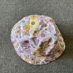 frankie's bikinis NWT  Jax Multicolor Floral Bucket Hat Pink Daisy M/L Photo 6