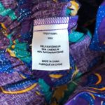 NWT Derek Lam 10 Crosby Purple Reef Long Sleeve Breanna Top & Shorts Set Size 4 Photo 8